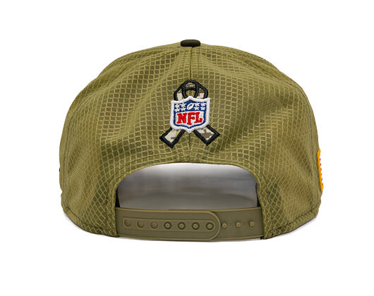 Kšiltovka New Era - NFL25 "Salute to Service" - 9SEVENTY Stretch-Snap - Las Vegas Raiders