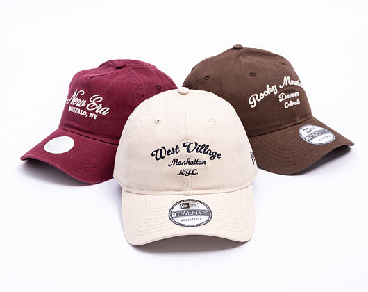 Kšiltovka New Era - Branded Wordmark 9TWENTY - Stone