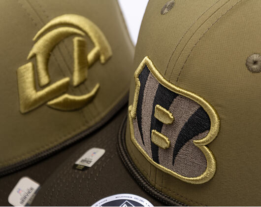 Kšiltovka New Era - NFL25 "Salute to Service" - 9SEVENTY Stretch-Snap - Cincinnati Bengals