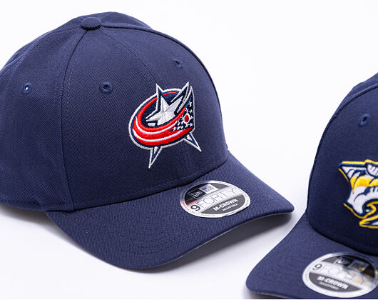 Kšiltovka New Era - NHL 9FORTY M-CROWN - Columbus Blue Jackets - Team Color