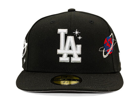 Kšiltovka New Era - MLB Planet Icon 59FIFTY - LA Dodgers - Black