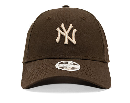 Dámská Kšiltovka New Era - MLB Womens Essential Midi Logo 9FORTY - NY Yankees - Brown