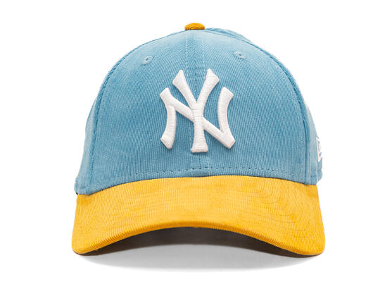 Dětská Kšiltovka New Era - MLB Kids Cord 9FORTY - NY Yankees - Blue Foam / Yellow