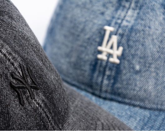 Dámská Kšiltovka New Era - MLB Washed Denim 9TWENTY - NY Yankees - Black