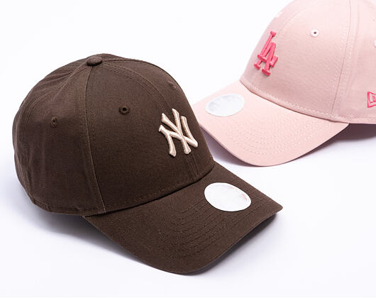 Dámská Kšiltovka New Era - MLB Womens Essential Midi Logo 9FORTY - NY Yankees - Brown