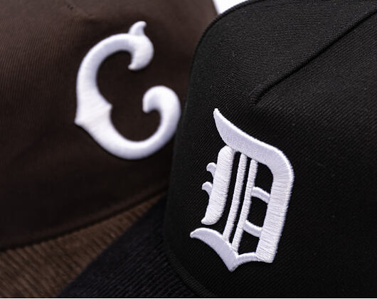 Kšiltovka New Era - MLB Cooperstown Cord 19TWENTY - Detroit Tigers - Black