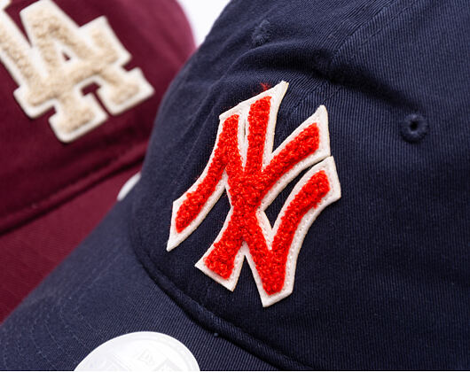 Dámská Kšiltovka New Era - MLB Boucle 9TWENTY - NY Yankees - Navy / Orange