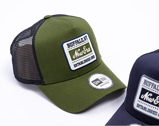 Kšiltovka New Era - Branded Patch Trucker 9FORTY Trucker - Navy