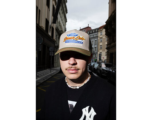 Kšiltovka Stetson - Trucker Cap Greaser Joe's by JJ Hats
