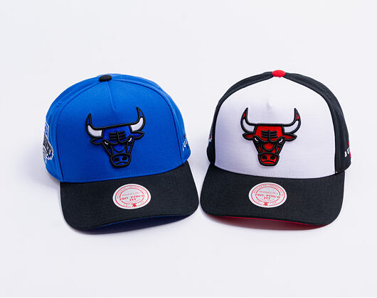 Kšiltovka Mitchell & Ness - Core I Pro Snapback - NBA - Chicago Bulls - Blue-Black
