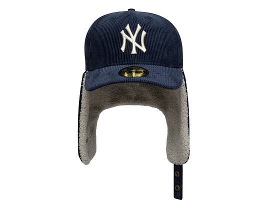 Kšiltovka New Era - MLB Dogear Cord 59FIFTY - NY Yankees - Navy / Cream