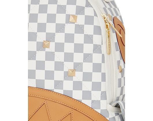 Batoh Sprayground Cream Henny Quilt Puff Backpack