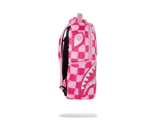 Batoh Sprayground Pink Fur Check Backpack