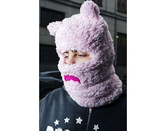 Kukla Sprayground Pink Fleece Bear Ears Ski Mask