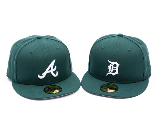 Kšiltovka New Era - MLB Seasonal 59FIFTY - Atlanta Braves - Dark Green