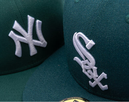 Kšiltovka New Era - MLB Seasonal 59FIFTY - Chicago White Sox - Dark Green