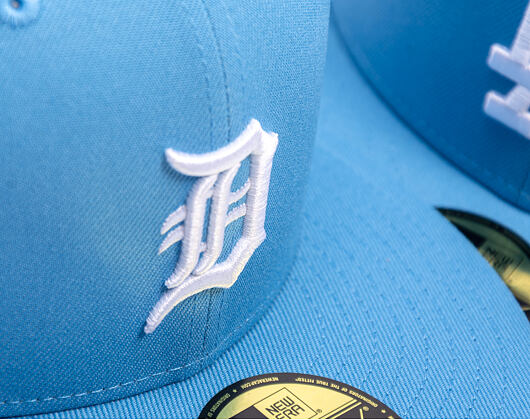 Kšiltovka New Era - MLB Seasonal 59FIFTY - Detroit Tigers - Sky Blue / Pink UV