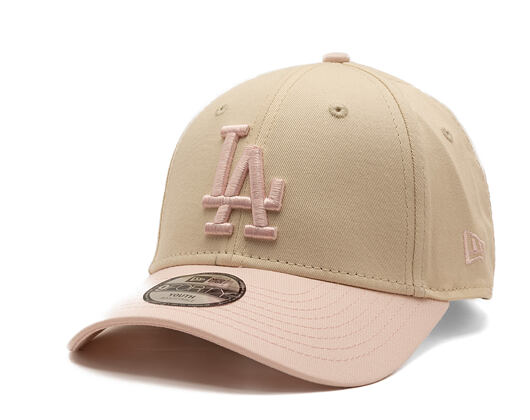Dětská Kšiltovka New Era - MLB Essential 9FORTY - LA Dodgers - Cream
