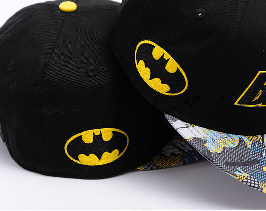 Dětská Kšiltovka New Era - Warner Bros DC Universe 9FIFTY - Batman - Black