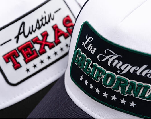 Kšiltovka New Era - Branded Location Patch 9FORTY Trucker - Navy