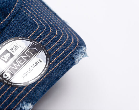 Kšiltovka New Era - MLB Denim Distress 9TWENTY - NY Yankees - Navy