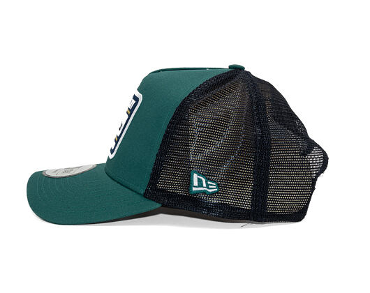 Kšiltovka New Era - Branded Patch 9FORTY Trucker - Pine Green