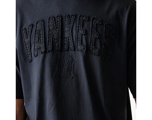 Triko New Era - MLB Washed Boxy Tee - NY Yankees - Black