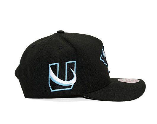 Kšiltovka Mitchell & Ness - Utah Mammoth - Double Clutch Pro Snapback - Black