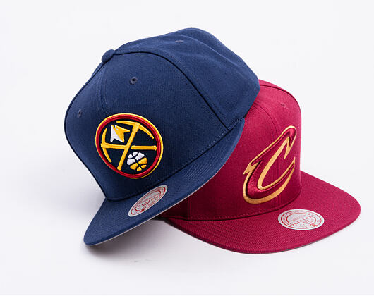 Kšiltovka Mitchell & Ness - Denver Nuggets - Team Ground 2.0 Snapback - Navy