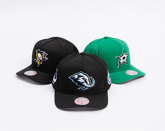 Kšiltovka Mitchell & Ness - Utah Mammoth - Double Clutch Pro Snapback - Black