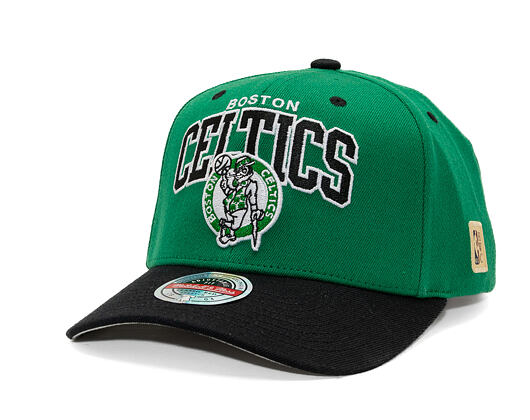Kšiltovka Mitchell & Ness - NBA Team Arch Snapback - Boston Celtics - Green / Black