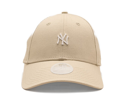 Dámská Kšiltovka New Era - MLB Mini Logo 9FORTY - NY Yankees - Stone