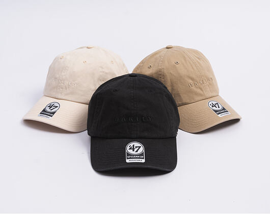 Kšiltovka Oakley - '47 Soho Gen Dad Cap - Pitch Black