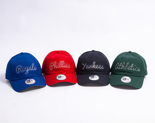 Kšiltovka New Era - MLB Casual Classic Rhinestone 9TWENTY - Kansas City Royals - Team Color