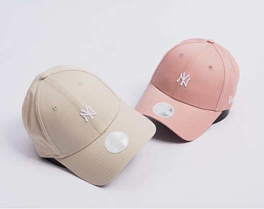 Dámská Kšiltovka New Era - MLB Mini Logo 9FORTY - NY Yankees - Stone