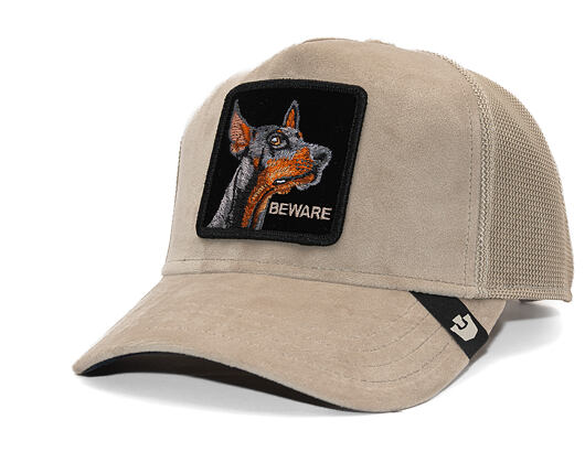 Kšiltovka Goorin - Velour Doberman - Biscuit