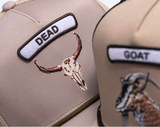 Kšiltovka Goorin - GB2 Skull - Biscuit