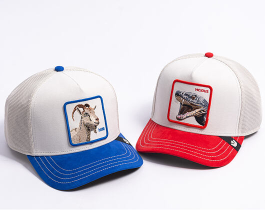 Kšiltovka Goorin - Suede Goat - Digital / Royal