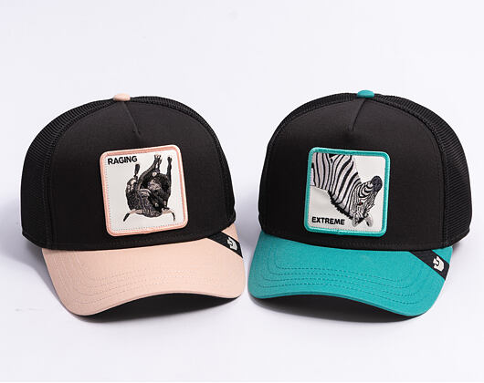 Kšiltovka Goorin - Upside Zebra - Void / Luminous