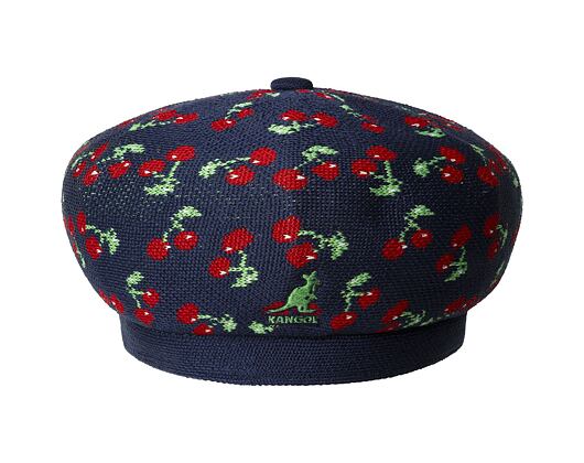 Baret Kangol - Tropic Cherry Jax Beret - Navy