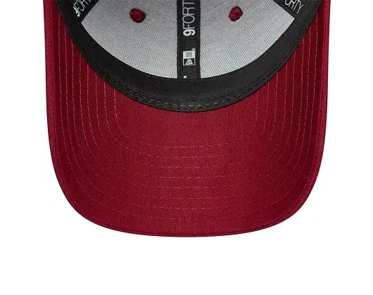 Dětská Kšiltovka New Era - Core Logo 9FORTY Kids - Barcelona FC - Cardinal