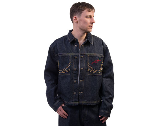Džínová Bunda Karl Kani - Kani Jeans Cropped Rinsed Denim Jacket