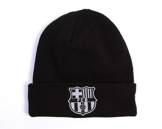 Kulich New Era - Reflective Cuff Beanie - Barcelona FC - Black