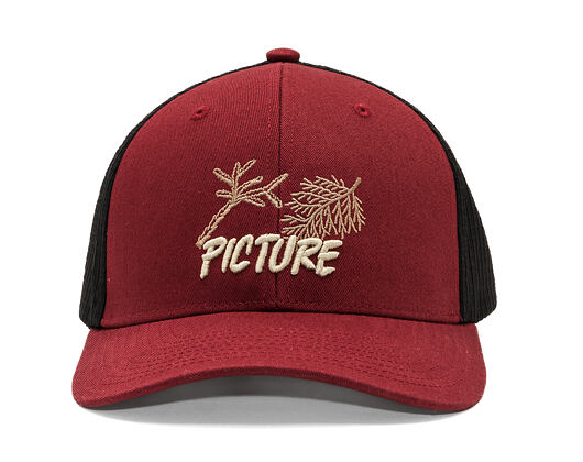 Kšiltovka Picture - Kuldo Trucker - Cabernet