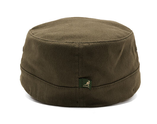 Kšiltovka Kangol - Cotton Twill Army Cap - Green
