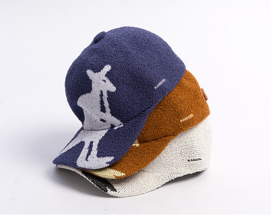 Kšiltovka Kangol - Retro Bermuda Big Kroo Spacecap - Hazy Indigo