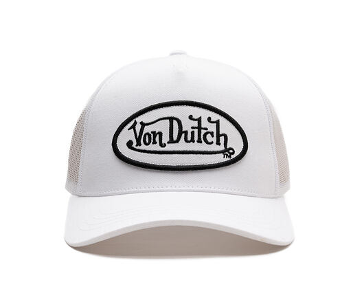 Kšiltovka Von Dutch - Trucker - Classic Logo White