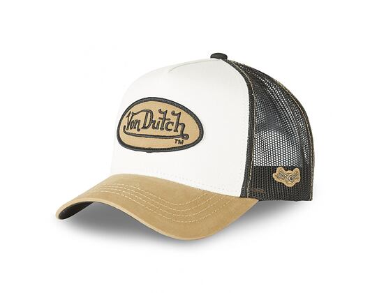 Kšiltovka Von Dutch - Trucker - Classic Logo Grey/White