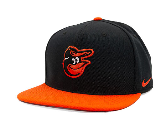 Kšiltovka Nike - Dri-Fit Pro - Baltimore Orioles - Black 00A/Team Orange 89L