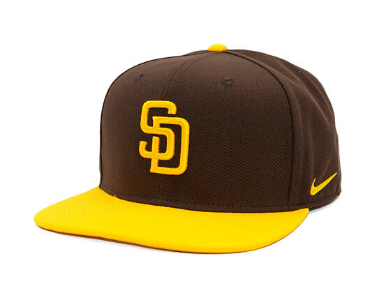 Kšiltovka Nike - Dri-Fit Pro - San Diego Padres - Dark Cinder 20Q/Amarillo 78H
